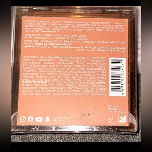 HUDA BEAUTY PALETTE BUNDLE - Picture 5 of 5